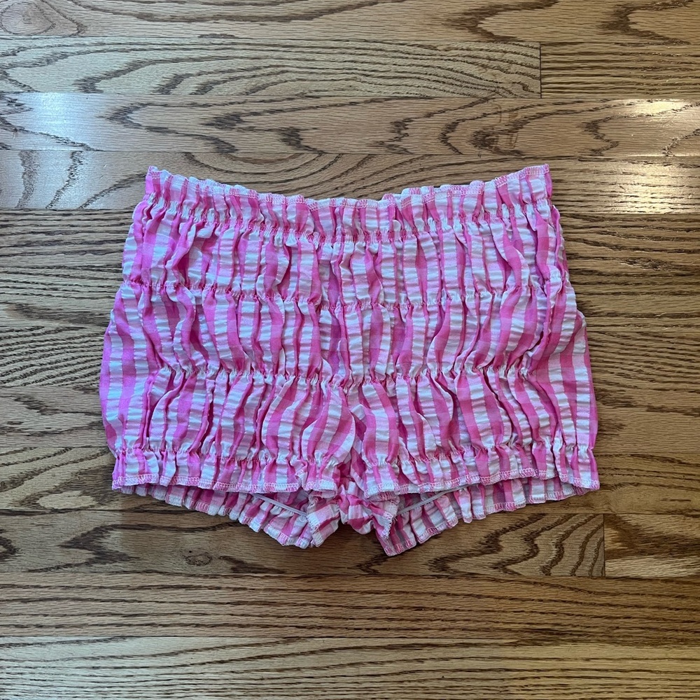 pink gingham bloomers